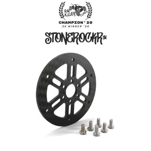 PROCRAWLER® Flatgekko™ Stonerockr™ Douwe's Humz 2.2" LCG Offset Wheel Front Plate (2pcs)