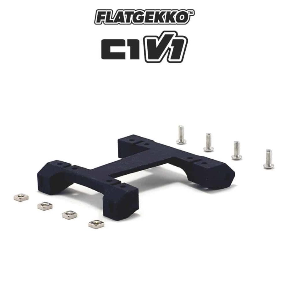 Flatgekko™ C1 V1 Dual CMS Servo Mount by PROCRAWLER®