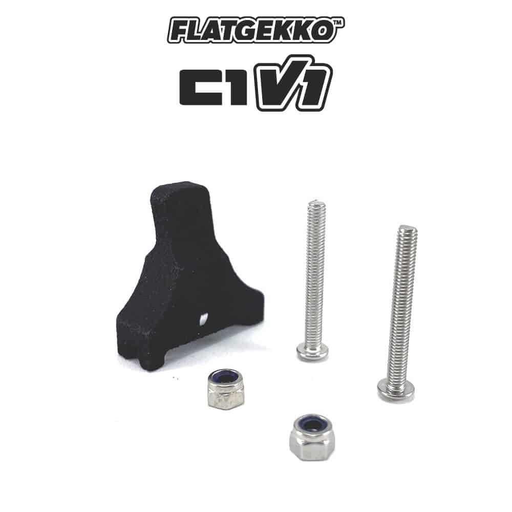 Flatgekko™ C1 V1 Antisquat Link Raiser For AR44/AR45/AR45P Rear Axle by PROCRAWLER®