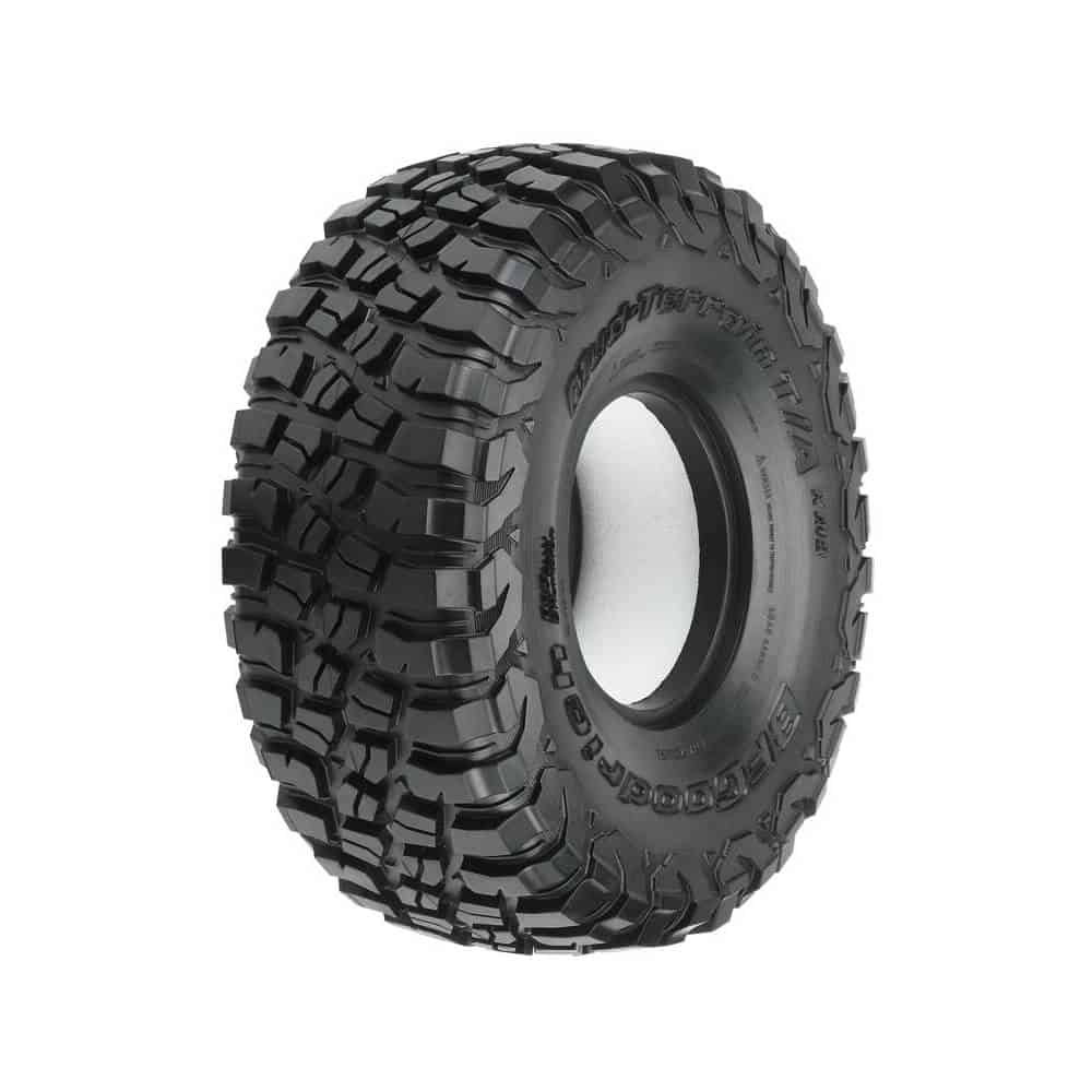 Pro-Line BFGoodrich Mud-Terrain T/A KM3 1.9″ 4.75″/121mm Predator Compound Tires No Rims /w Foam Inserts (2pcs)