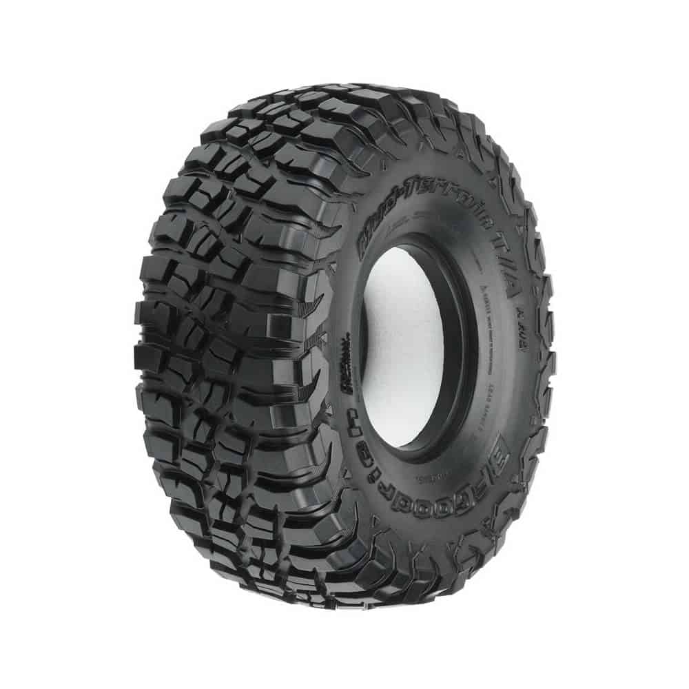Pro-Line BFGoodrich Mud-Terrain T/A KM3 1.9″ 4.75″/121mm G8 Compound Tires No Rims /w Foam Inserts (2pcs)
