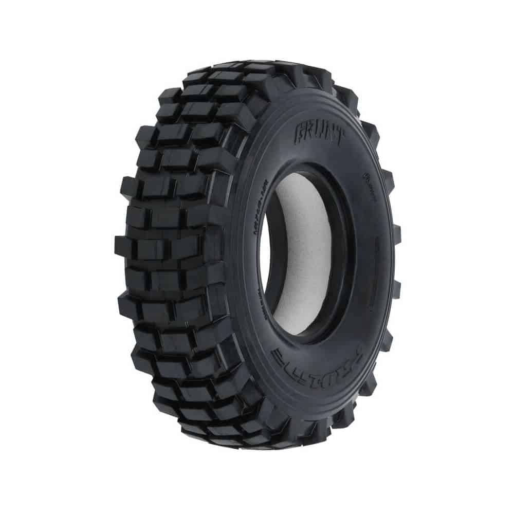 Pro-Line Grunt Rock-Terrain 1.9″ 4.40″/112mm G8 Compound Tires No Rims /w Foam Inserts (2pcs)