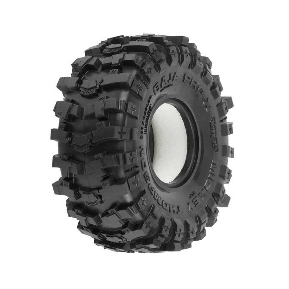 Pro-Line Mickey Thompson Baja Pro X Crawler 1.9″ 4.84″/123mm G8 Compound Tires No Rims /w Foam Inserts (2pcs)