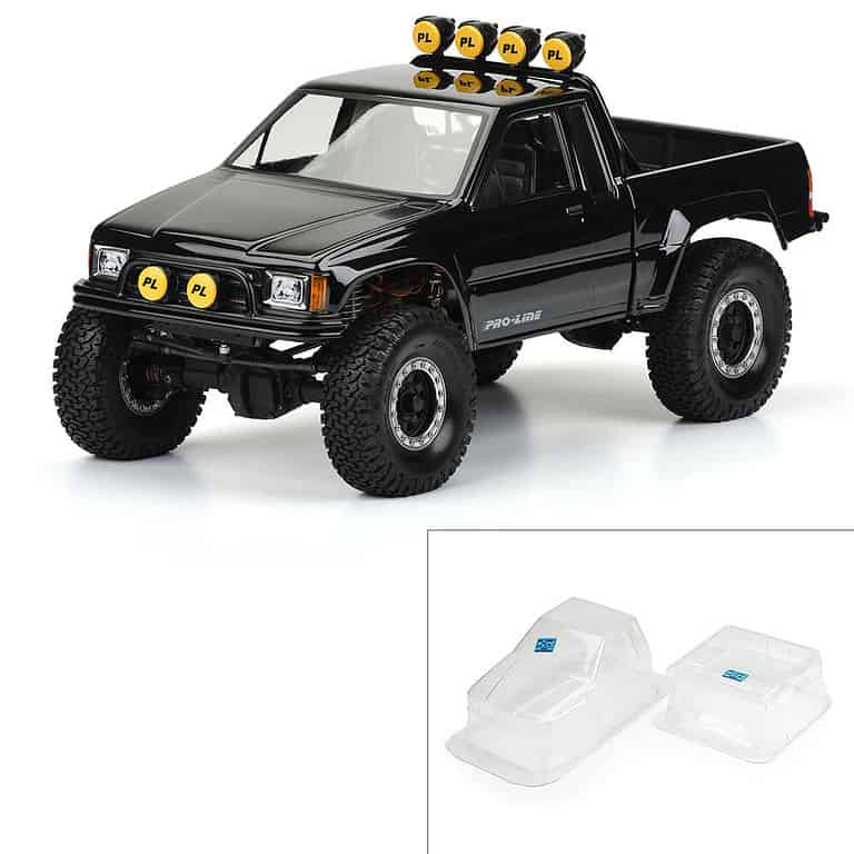 Pro-Line 1985 Toyota HiLux SR5 (Cab + Bed) Clear Body (12.3"/313mm Wheelbase)