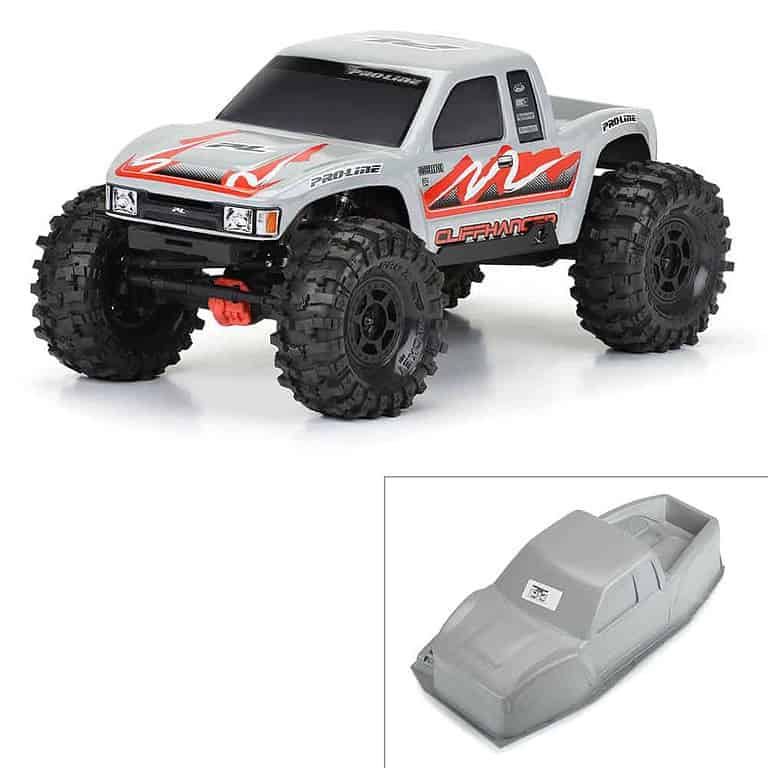 Pro-Line Cliffhanger High Performance Gray Pre-Painted Body (12.3"/313mm Wheelbase)