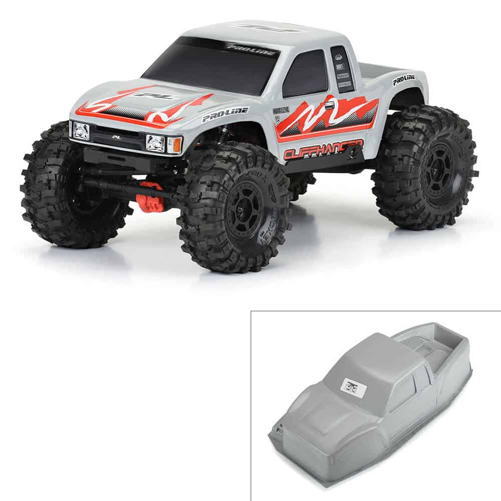 Pro-Line Cliffhanger High Performance Gray Pre-Painted Body (12.3″/313mm Wheelbase)