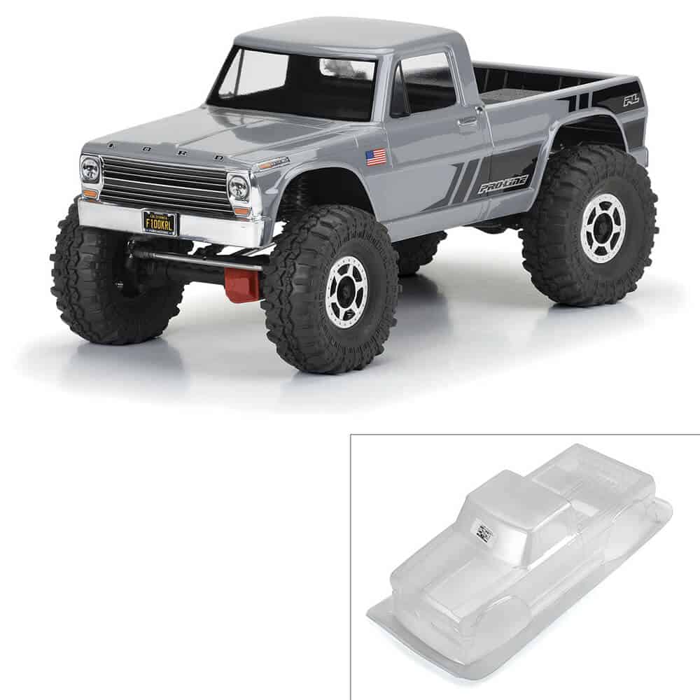 Pro-Line 1967 Ford F-100 Clear Body (12.3″/313mm Wheelbase)