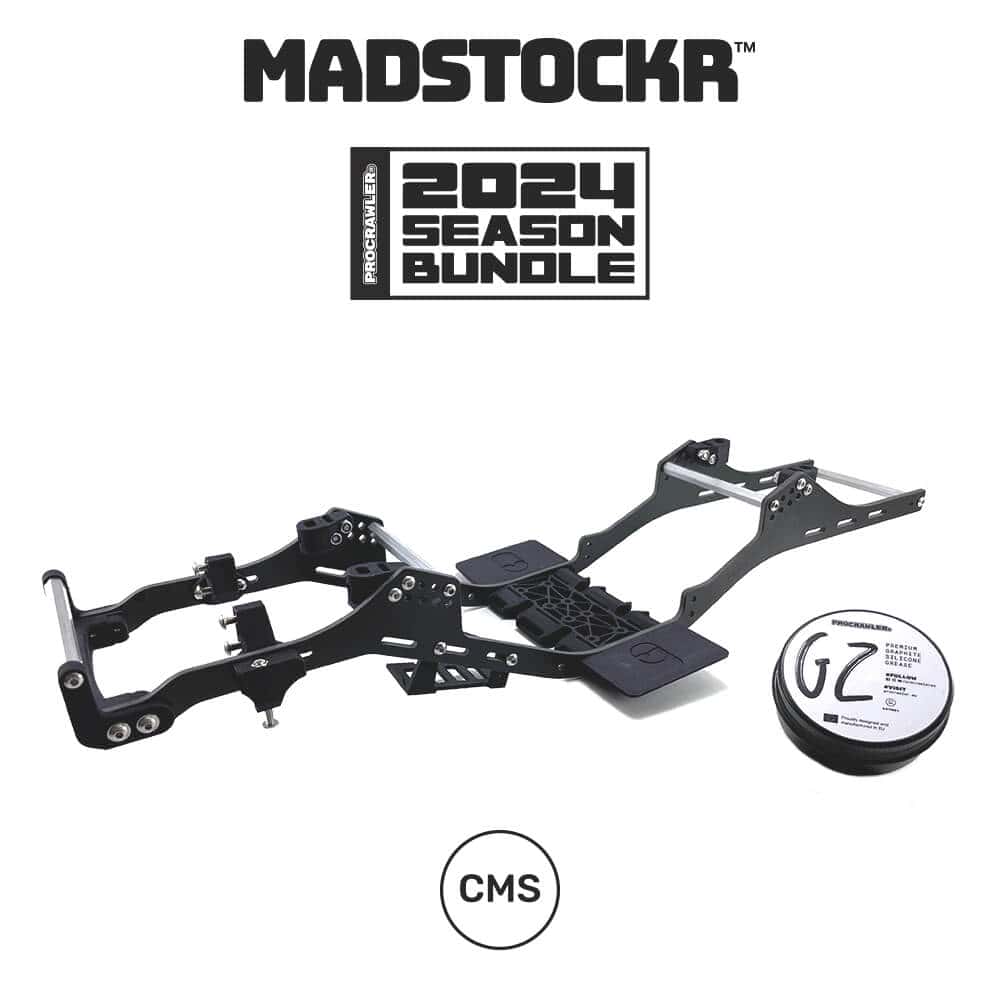 PROCRAWLER® Madstockr™ SCX10II 2024 Season Bundle LCG CMS Chassis Kit