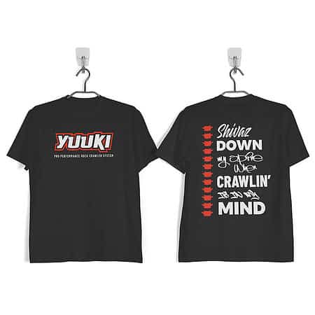 Yuuki™ Shivaz Black Short-Sleeve T-Shirt