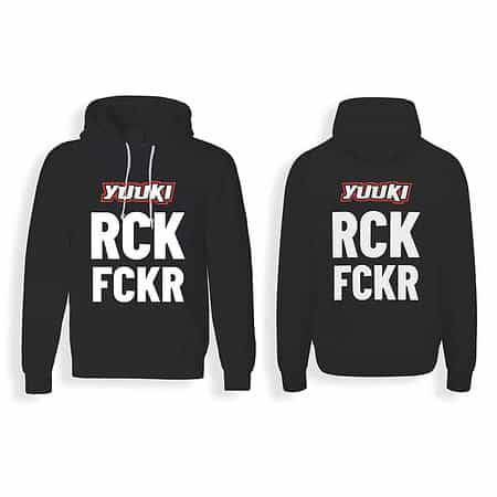 Yuuki™ RCKFCKR Black Hoodie
